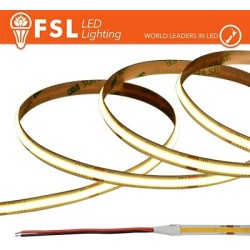 Striscia LED COB 5metri - IP20 4000K 24V 15W/m 1500lm/m CRI90