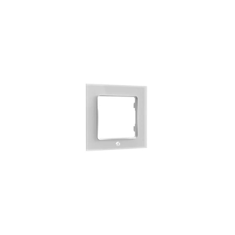 Shelly Wall Frame 1 - Placca da parete bianca compatibile Legrand