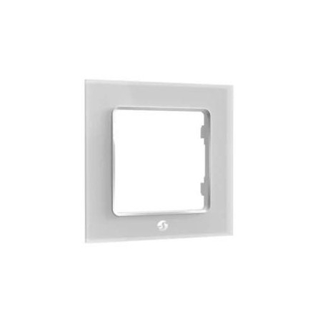Shelly Wall Frame 1 - Placca da parete bianca compatibile Legrand