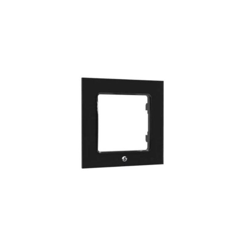 Shelly Wall Frame 1 - Placca da parete nera compatibile Legrand