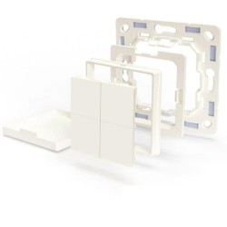 Shelly BLU Wall Switch 4 (+Legrand adapter) - Pulsante a muro Bluetooh 4 tasti