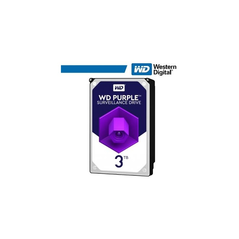 Western Digital HDD int.3TB PURPLE - WD33PURZ