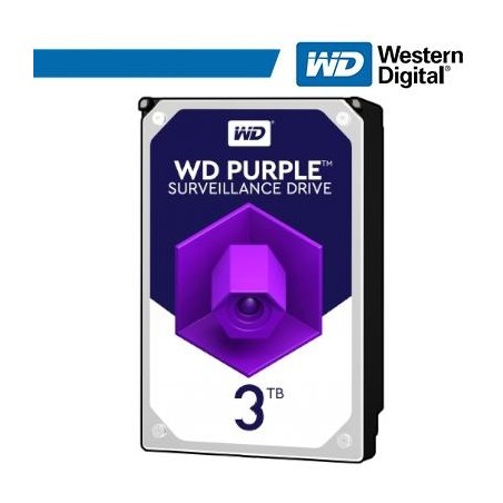 Western Digital HDD int.3TB PURPLE - WD33PURZ