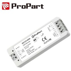 Ricevitore DIM RF LED 1 Canale - 8A, 5-36VDC, con Pulsante, RF2.4G 
