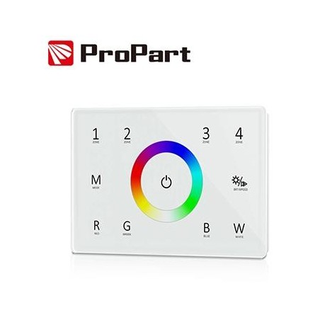 Telecomando RGB/RGBW 4 Zone RF2.4G + DMX512 per Scatola 503
