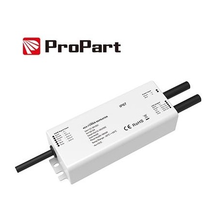 Amplificatore RGB/RGBW IP67 - 20A (4 Canali da 5A), 12-36V