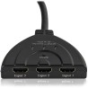 Premium HDMI Switch  3X1 Pigtail v2.0 4Kx2K@60Hz