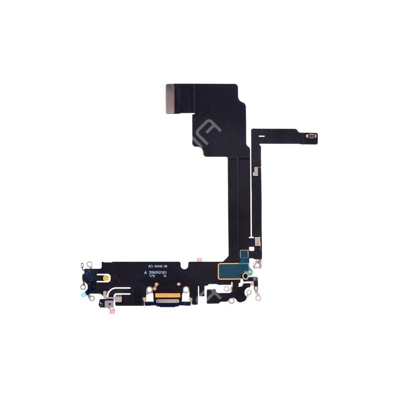 Connettore Dock porta di ricarica per iPhone 15 Pro Max Nero