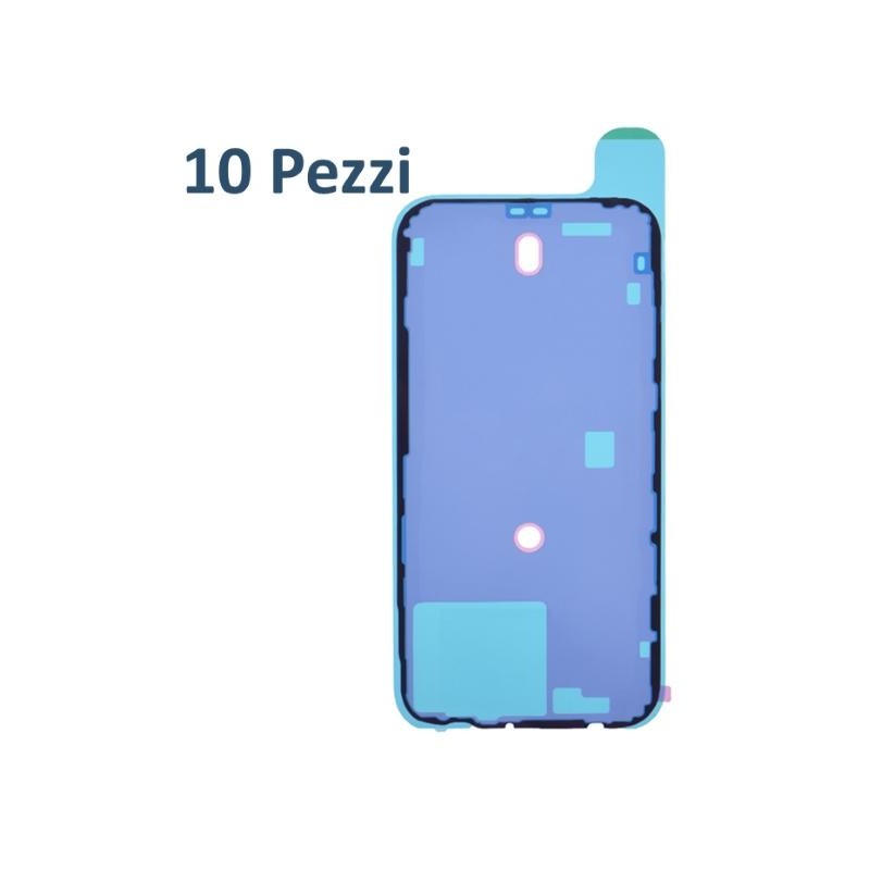 Adesivo frontale Lcd per iPhone 15 Pro Nero Busta da 10pz