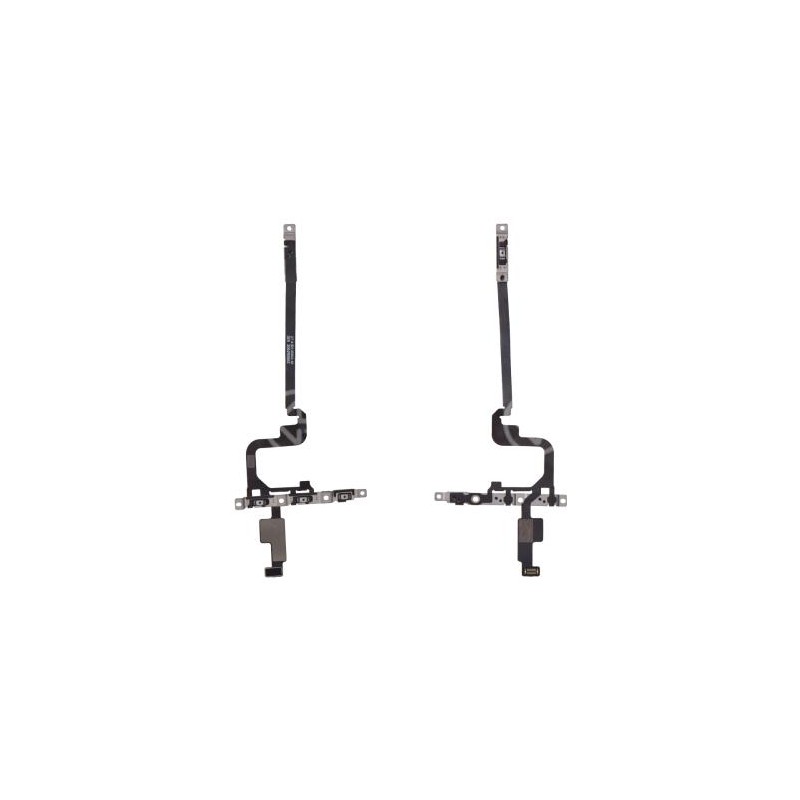 Flat Power volume per iPhone 15 Pro Max con piastra metallo