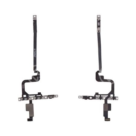 Flat Power volume per iPhone 15 Pro Max con piastra metallo