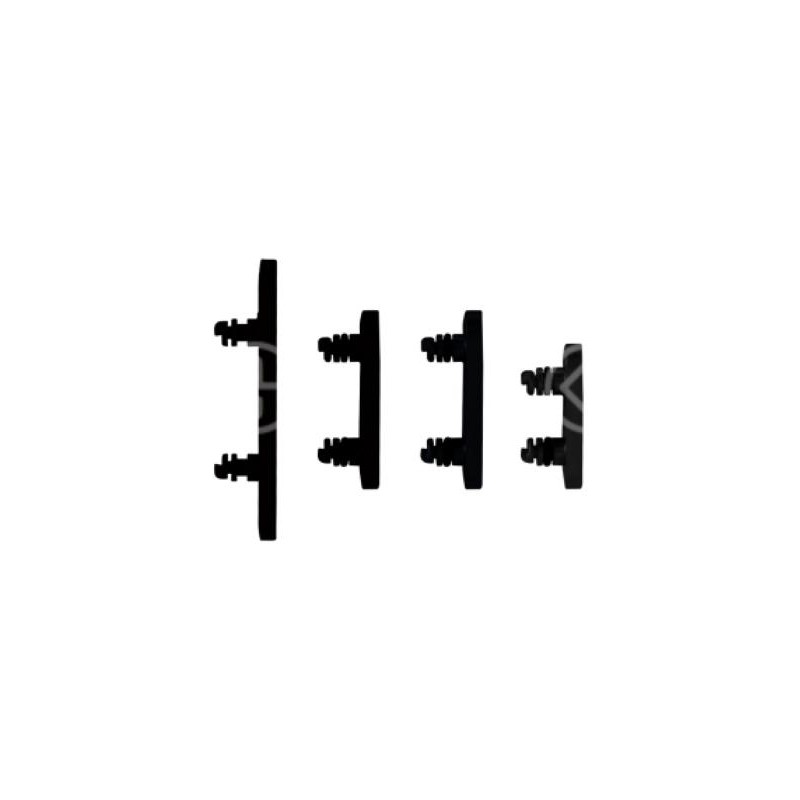 Set pulsanti laterali per iPhone 15 Pro/15 Pro Max Nero Titanio 