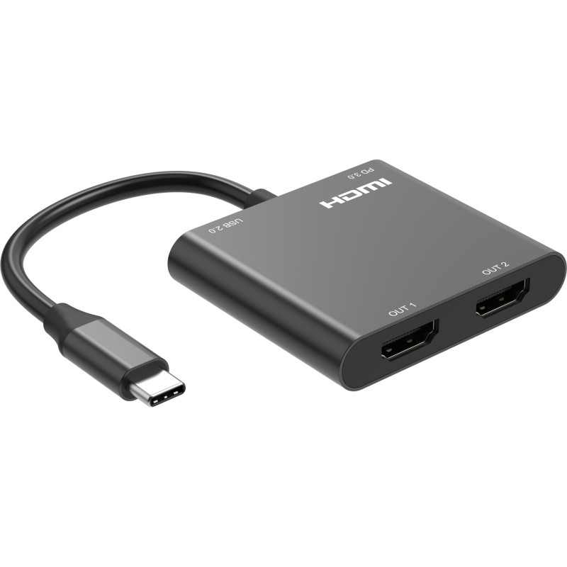 USB-C to HDMI Adapter 4K@30Hz(4:4:4) for single HDMI display