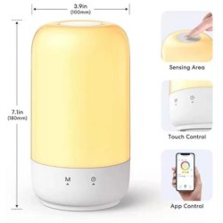 Meross Lampada da comodino a Led Mini Wi-Fi RGBWW dimm Apple HomeKit