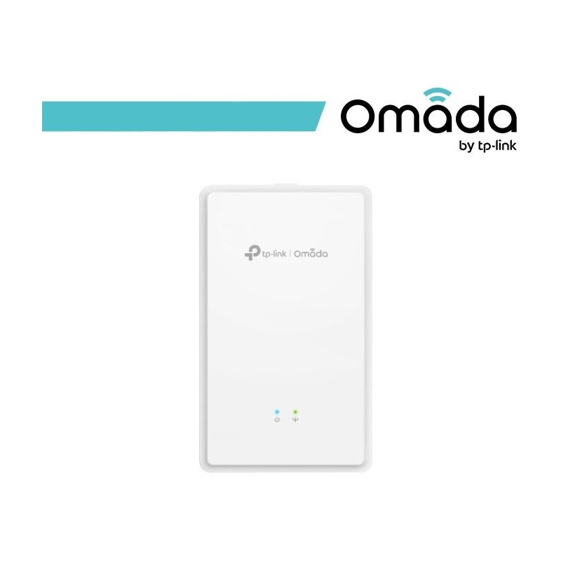 Omada AX1800 Wi-Fi 6 Wall Plate GPON Access Point - EAP625GP-Wall