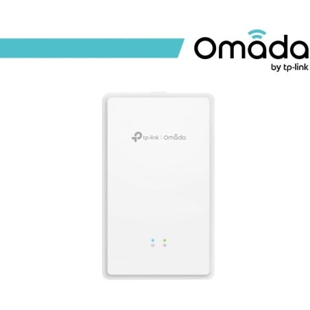 Omada AX1800 Wi-Fi 6 Wall Plate GPON Access Point - EAP625GP-Wall