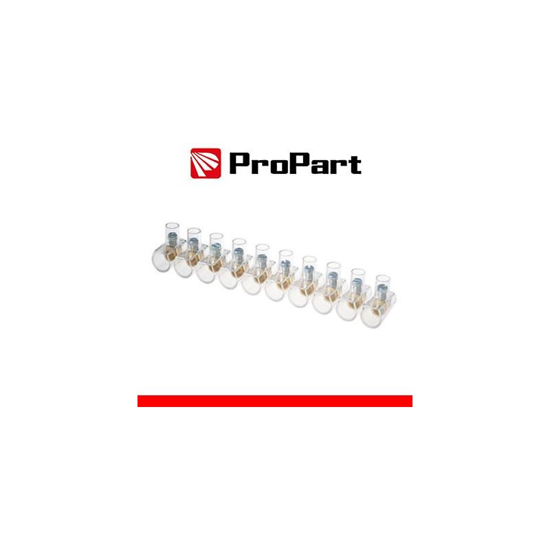 Morsetti volanti trasp.10poli 16mm2 5 stecche da 10pz cada