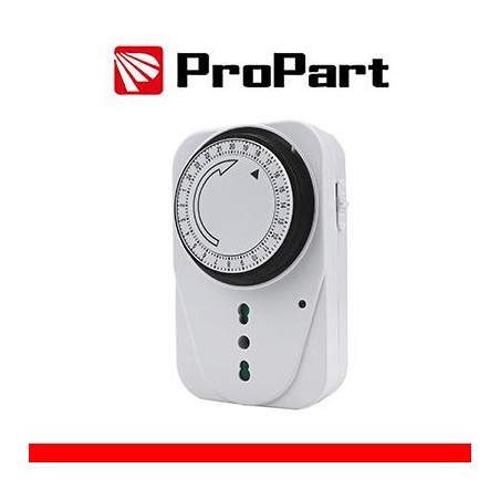 Timer analogico giornaliero Sp.16A - Pr. Bipasso 230V 3500W