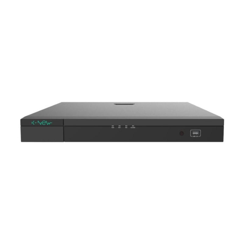NVR K-NEW Uniview 32 Canali 4K, 2 SATA, Senza Porte PoE