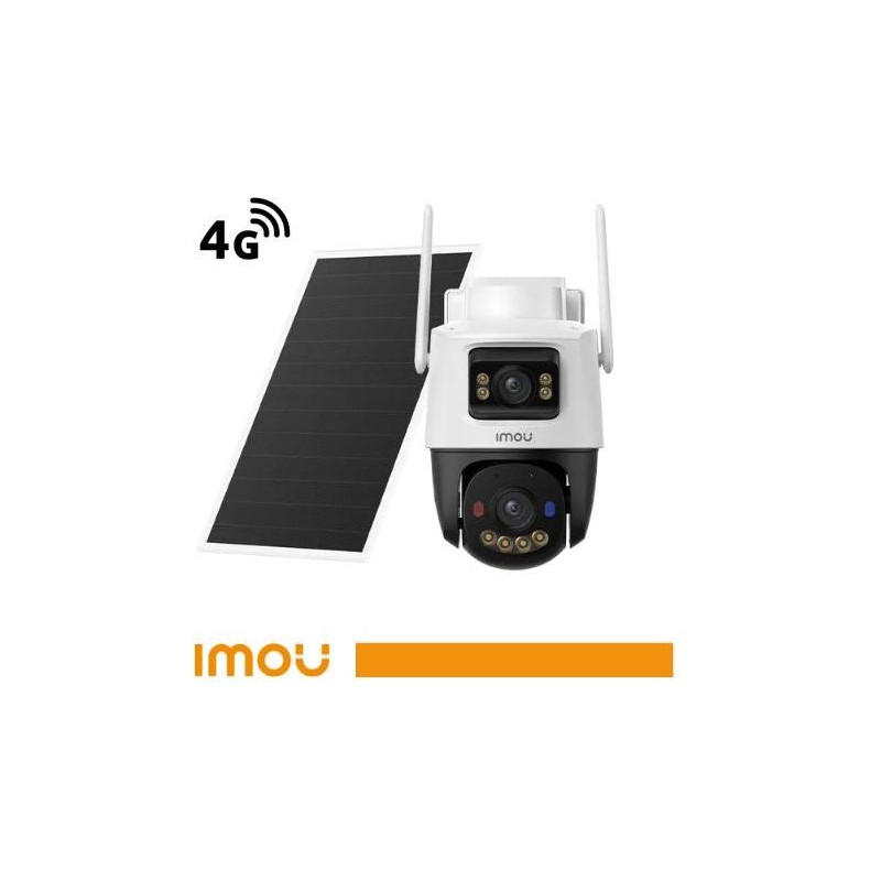 Imou Telecamera AOV Doppia Ottica 5MP+5MP a batteria Wi-Fi + 4G