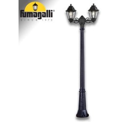 GIGI BISSO/ANNA 2L NERO TRASP E27 LED FILAMENTO 6,5W 2,7K - 209 cm