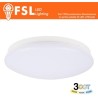 Plafoniera LED 18W Ø312*82mm - 3 in 1 CCT (3000-4000-6500K) IP44