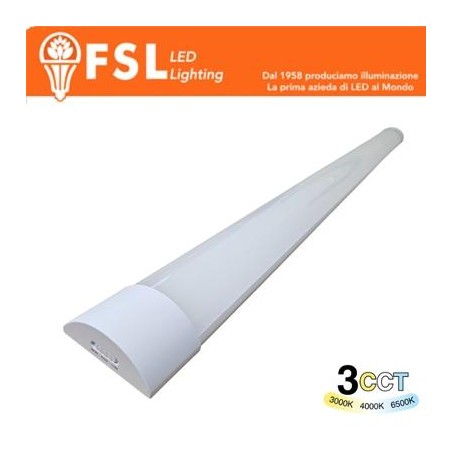 Plafoniera Lineare LED 40W 150cm - 3 in 1 CCT (3000-4000-6500K)