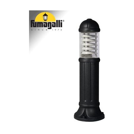 SAURO 800 NERO TRASP E27 FRANGILUCE RESINA - 80 cm