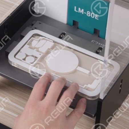 Stampo protettivo in plastica per cover posteriore laser di tipo 2 per iPhone 8-