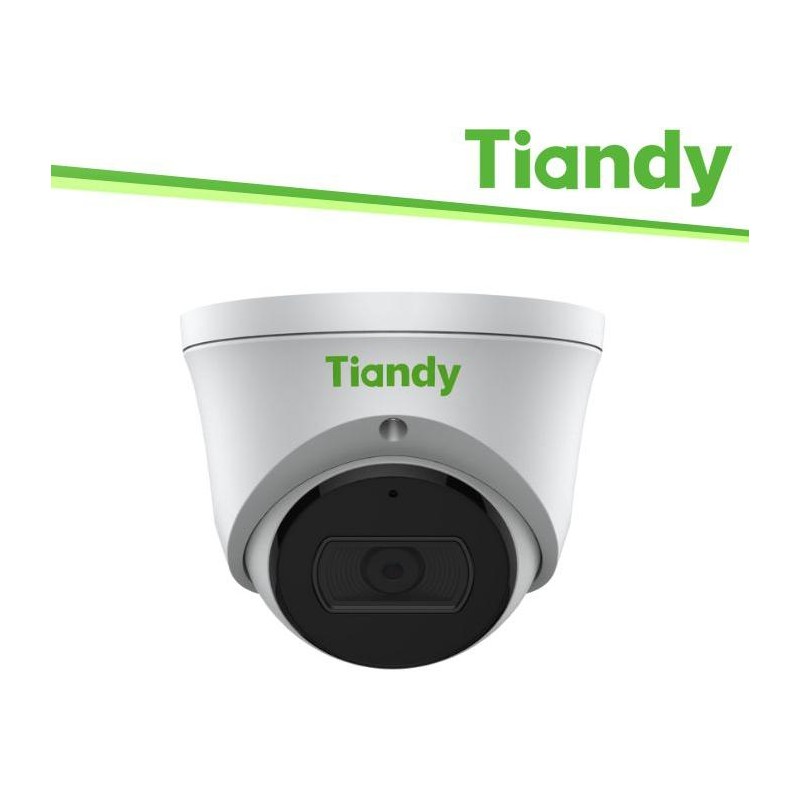 Tiandy Telecamera Turret Super Lite 4MP 2.8mm, PoE, Whitelight - TC-C34XN