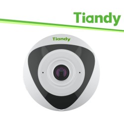 Tiandy Telecamera Fisheye Pro 5MP 1.4mm, Tripwire, Heatmap, PoE - TC-C35VN