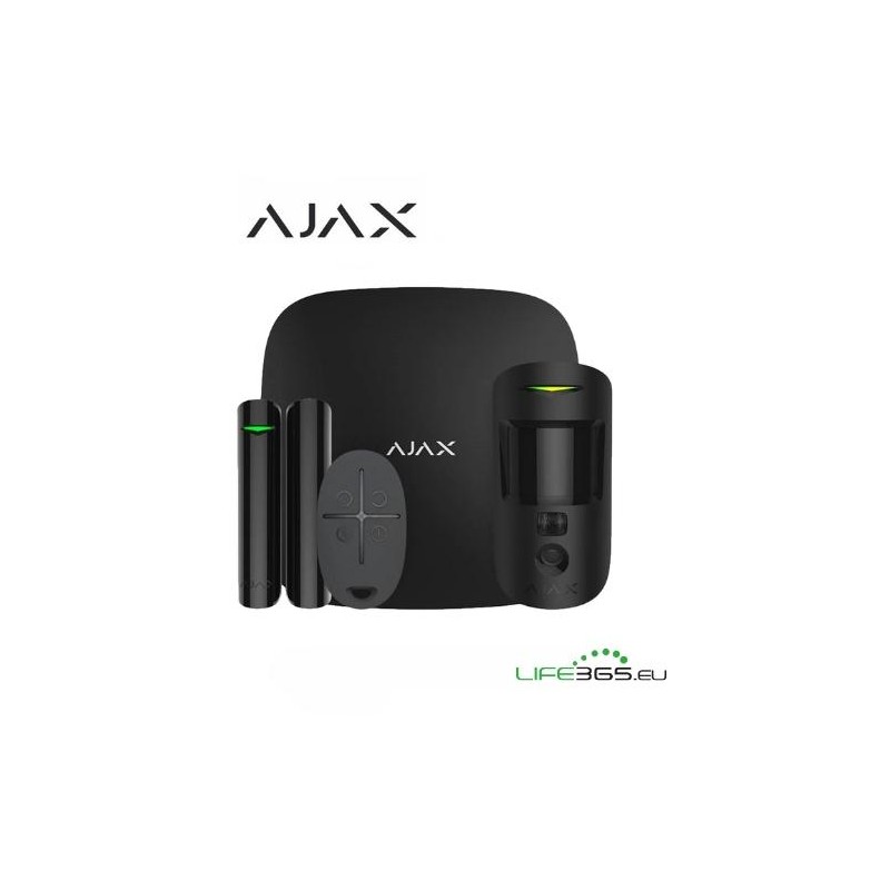 Ajax Kit di base con videocamera (StarterKit Cam) nero