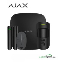 Ajax Kit di base con videocamera avanzato PLUS WI-FI (StarterKit Cam Plus) nero