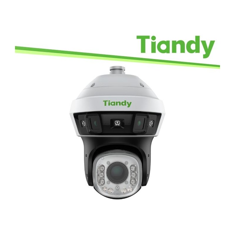 Tiandy Telecamera PTZ 6MP+4MP 25X IP66 - TC-H366V Spec:4MP/25X/IW/E/A/2.8mm