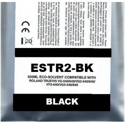 Black Pigment Eco-Solvent Ink Bag Compa Roland TrueVIS SG2,VG2,VF2,SG3,VG3500ML