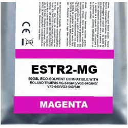 Magente Eco-Solvent Ink Bag Compa Roland TrueVIS SG2,VG2,VF2,SG3,VG3500ML