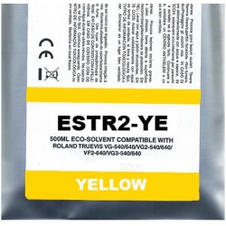 Yellow Eco-Solvent Ink Bag Compa Roland TrueVIS SG2,VG2,VF2,SG3,VG3500ML