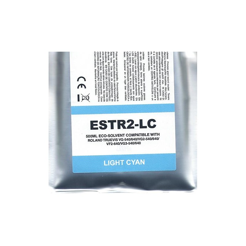Ciano Light Eco-Solvent Ink Bag Compa Roland TrueVIS SG2,VG2,VF2,SG3,VG3500ML