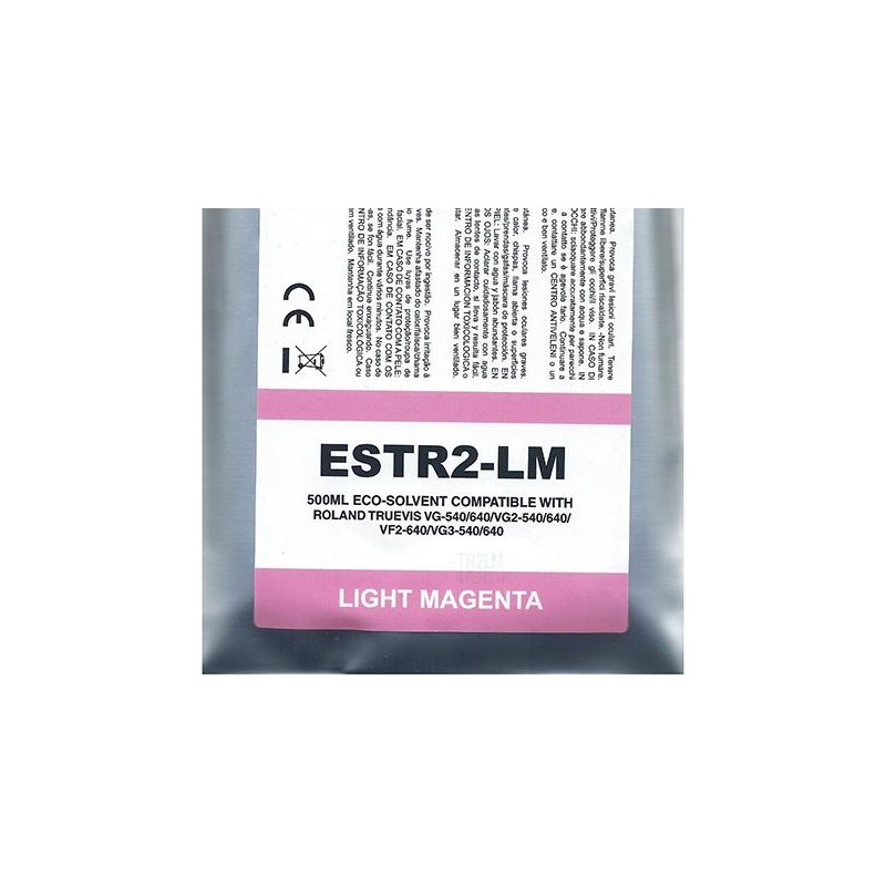 Magente Light Eco-Solvent Bag Compa Roland TrueVIS SG2,VG2,VF2,SG3,VG3500ML