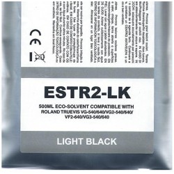 Black Light Eco-Solvent Ink Bag Compa Roland TrueVIS SG2,VG2,VF2,SG3,VG3500ML