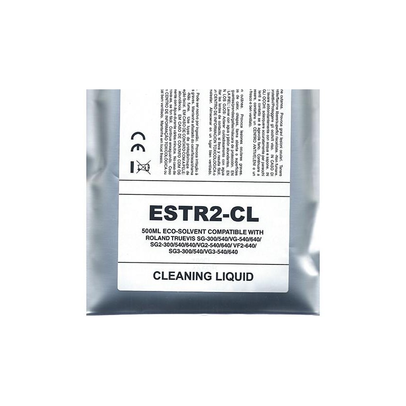 Cleaning Eco-Solvent Ink Bag Compa Roland TrueVIS  SG2,VG2,VF2,SG3,VG3500ML