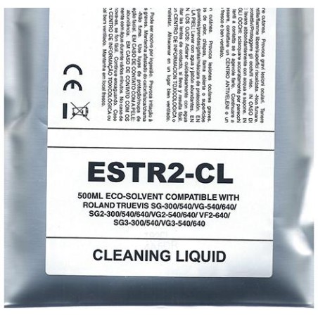 Cleaning Eco-Solvent Ink Bag Compa Roland TrueVIS  SG2,VG2,VF2,SG3,VG3500ML