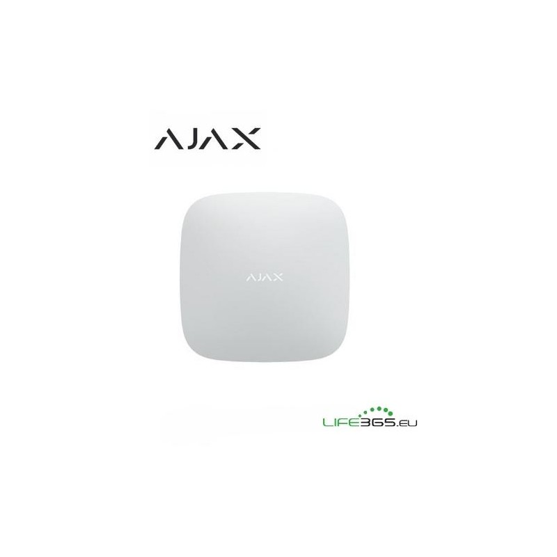 Ajax Hub 2 Plus Wi-Fi/ethernet/4G bianco