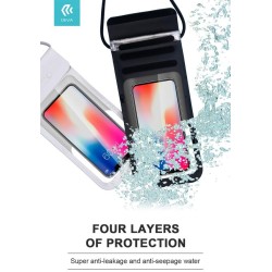 Custodia impermeabile 30 metri per smartphone fino a 6,9 pollici Silver