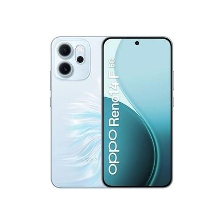 OPPO Reno 14F 5G 256GB Opal Blue-BRAND