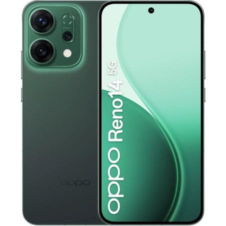 OPPO Reno14 5G 12+512GB Luminous Green Official Italia