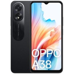 OPPO A38 Glowing Black ,4GB,128GB--BRAND