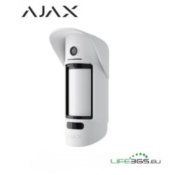 Ajax MotionCam da esterno con foto su richiesta (PhOD Jeweller) bianco
