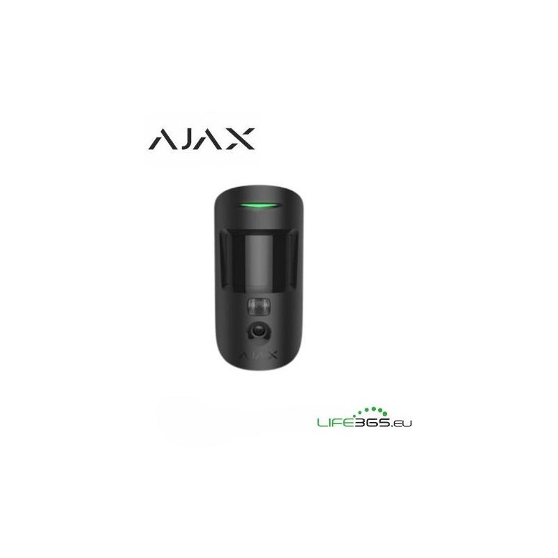 Ajax MotionCam con foto su richiesta (PhOD Jeweller) nero