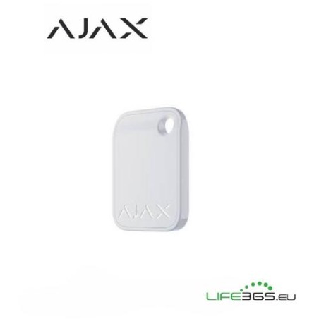 Ajax Tag di accesso (3 pezzi) bianco